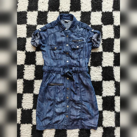 Suzy Shier | Dresses | Hurry Store Close Next Week Suzy Shier Denim Dress |  Poshmark